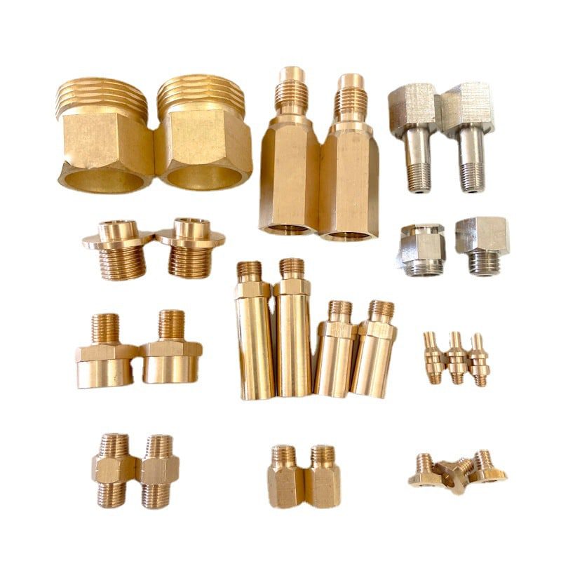 bespoke brass products display