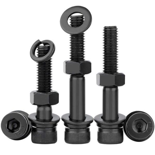 Blacken Half Threads Socket Head Cap Screws