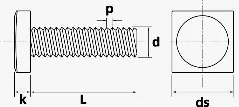 Square Head Bolts Printing - FastenMetal LTD