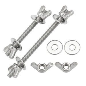 Stainless Wall-Penetrating Bolts and Wing Nuts