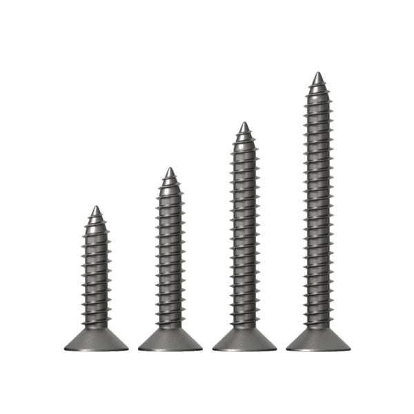 TA2 Titanium Self Tapping Wood Screws - FastenMetal LTD