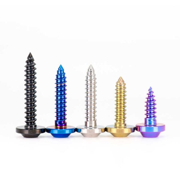 TC4 Titanium Self Tapping Motorcycle Screws - FastenMetal LTD