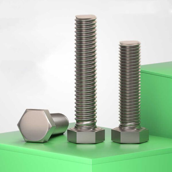 TA2 Titanium Hex Bolts DIN985 - Image 3