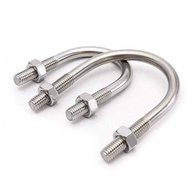 Stainless U Bolts with Plates - Image 4