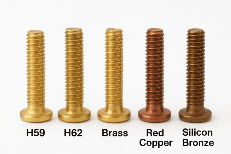Brass, Red Copper, and Bronze screws