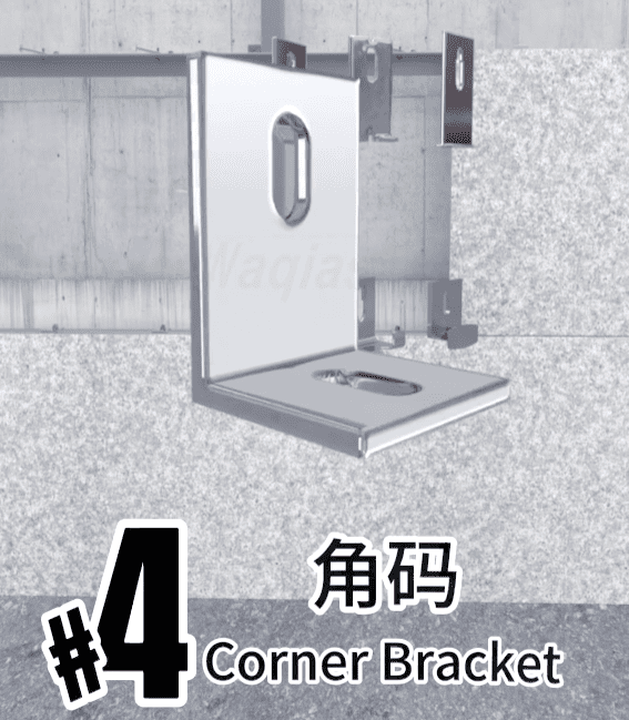 Stone L Angle Bracket