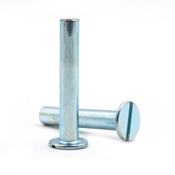 Micro Slotted Countersunk Barrel Nuts - FastenMetal.com