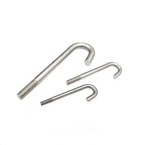 J shape Stainless Steel Foundation Bolt