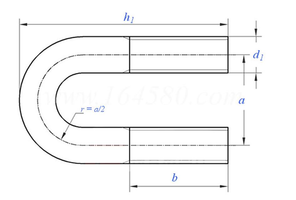 U bolts drawing