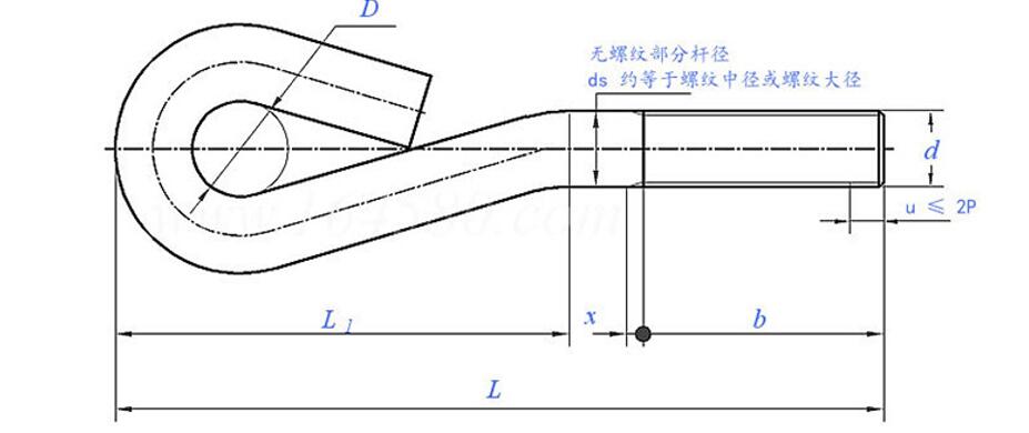 eye foundation bolt drawing