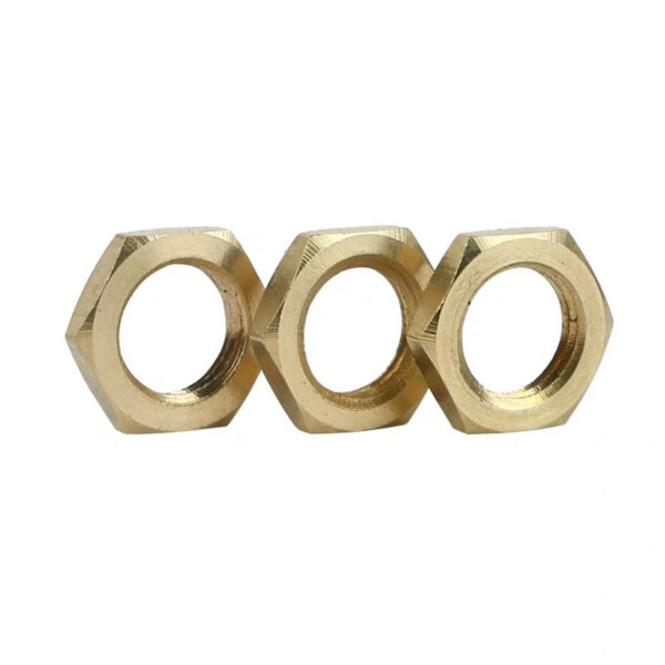 Brass Hex Half Nuts