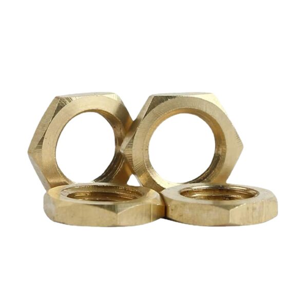 Brass Hex Half Nuts