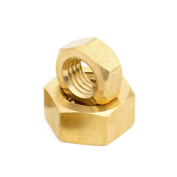 Brass Hexagon Full Nuts