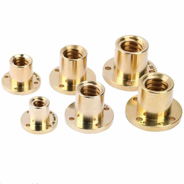 Brass Nuts for Trapezoidal Threaded Rods