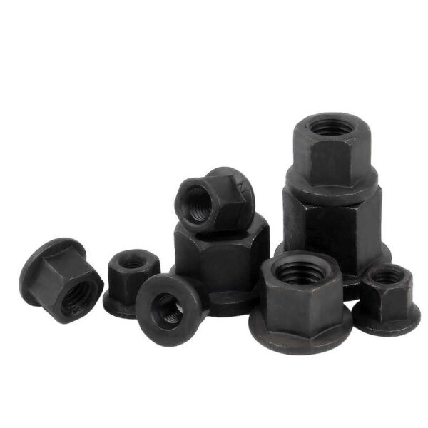 Hex Blacken Thick Washer Nuts