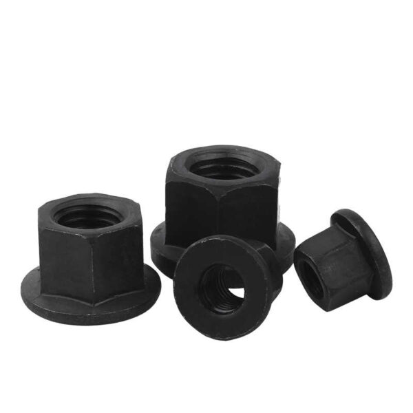 Hex Blacken Thick Washer Nuts