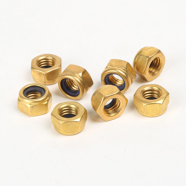 Brass Hex Nylon Lock Nuts