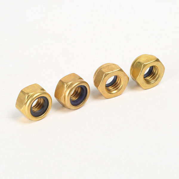 Brass Hex Nylon Lock Nuts