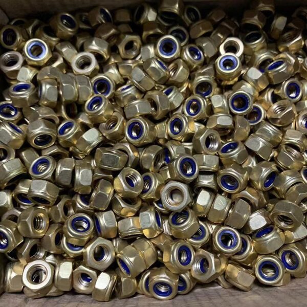 Brass Hex Nylon Lock Nuts