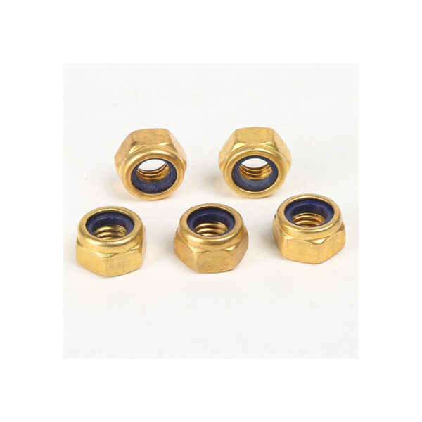 Brass Hex Nylon Lock Nuts