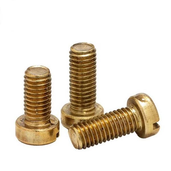 Brass Slotted Cylinder Head Screws