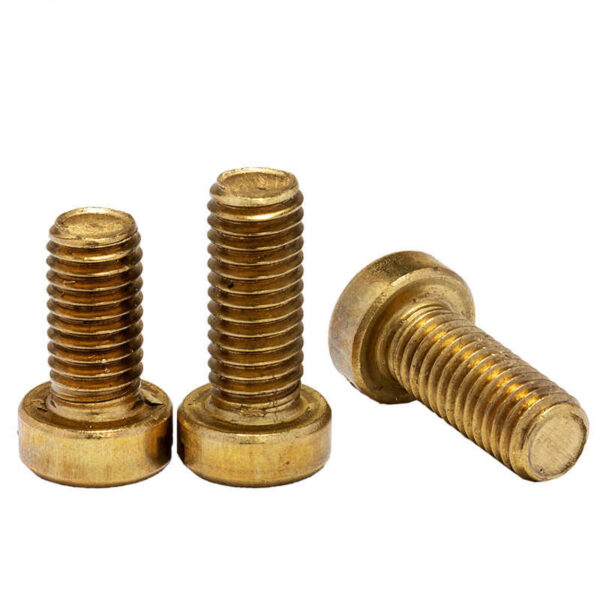 Brass Slotted Cylinder Head Screws 01