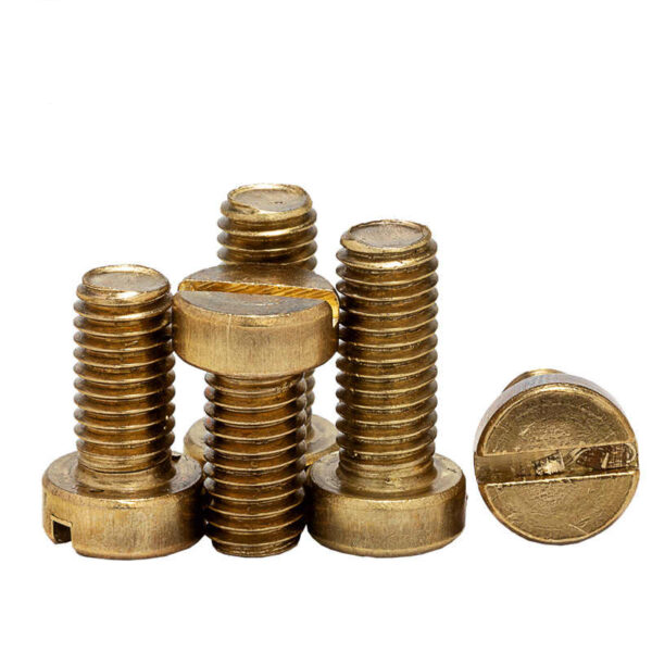 Brass Slotted Cylinder Head Screws 02