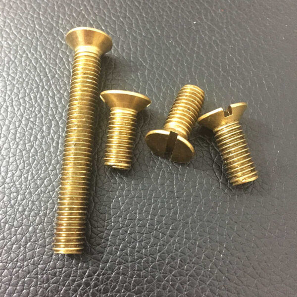 Brass Slotted Screws