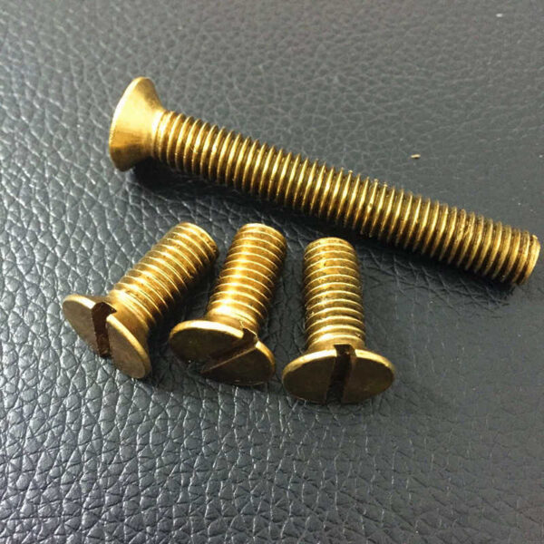 Brass Slotted Screws