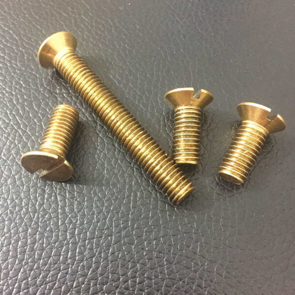 Brass Slotted Screws