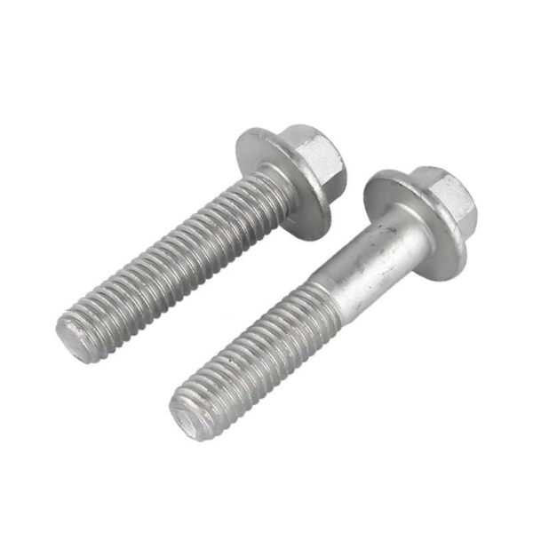 Dacro hex flange bolts