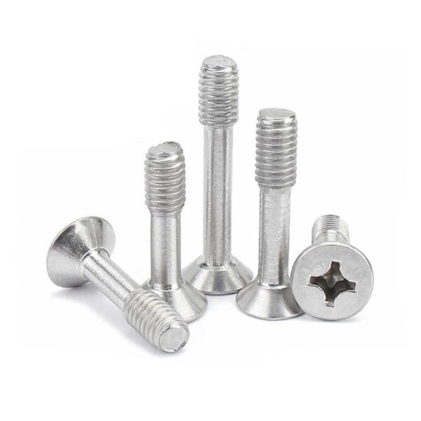 Flat Head Phillips Captive Screws