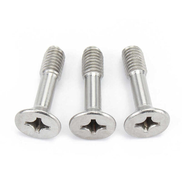 Flat Head Phillips Captive Screws