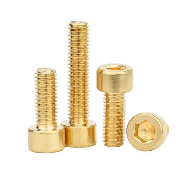 Hex Socket Cap Head Brass Screws 01