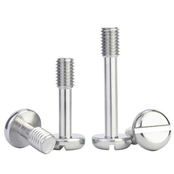 Slotted Raised Countersunk Head Captive Screws