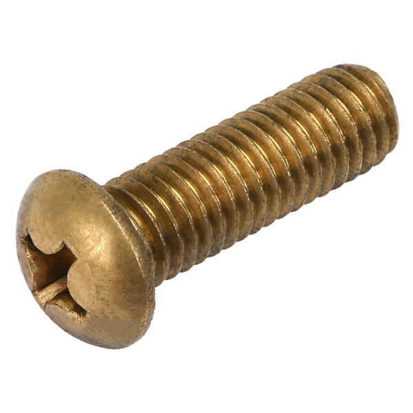 brass round head screws