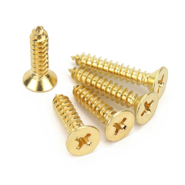 brass self tapping screws