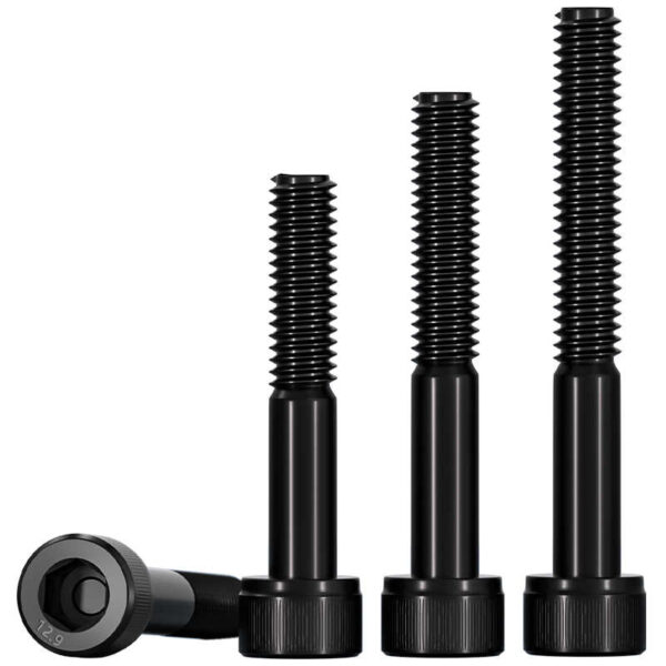 Black Long Socket Extension Screws