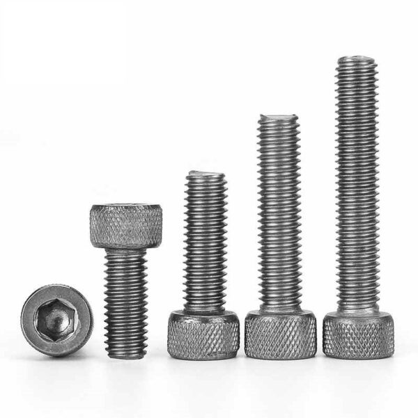 Knurled Socket Countersunk Titanium Screws - FastenMetal LTD