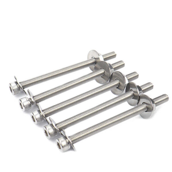 Stainless Long Socket Screws and Nuts