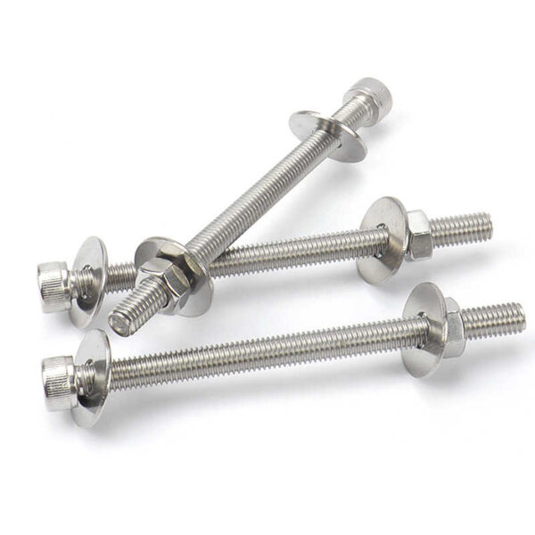 Stainless Long Socket Screws and Nuts