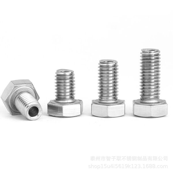 Stainless Steel Hollow Bolts - FastenMetal LTD