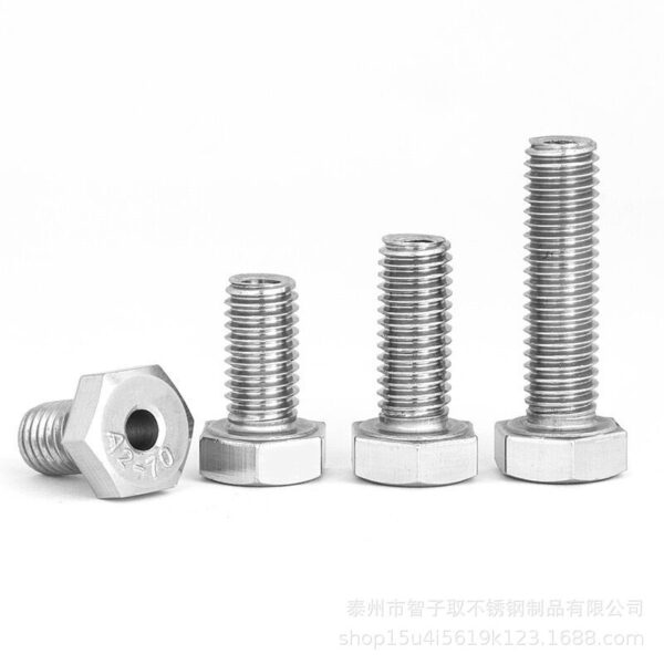 Stainless Steel Hollow Bolts - FastenMetal LTD