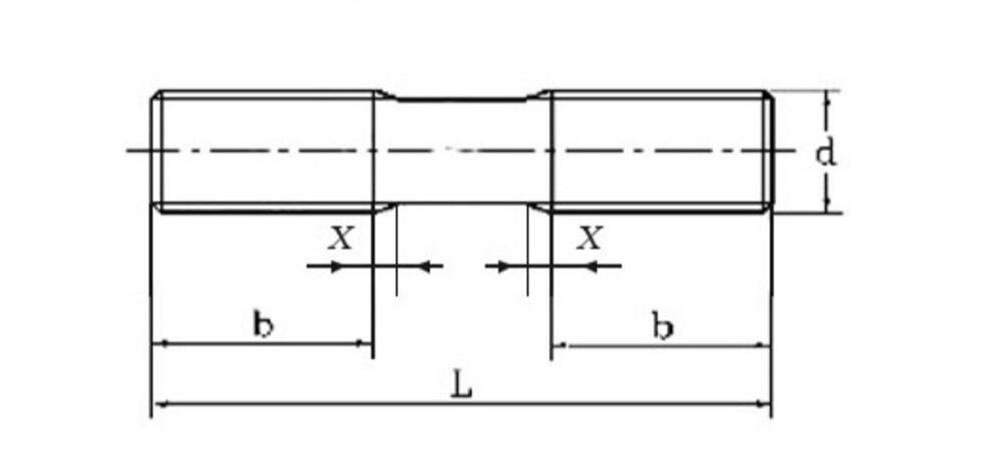 Studs Drawing - FastenMetal LTD