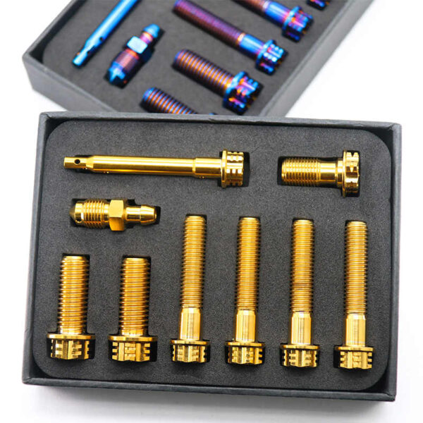 Titanium Brake Caliper Bolts Kit - FastenMetal LTD