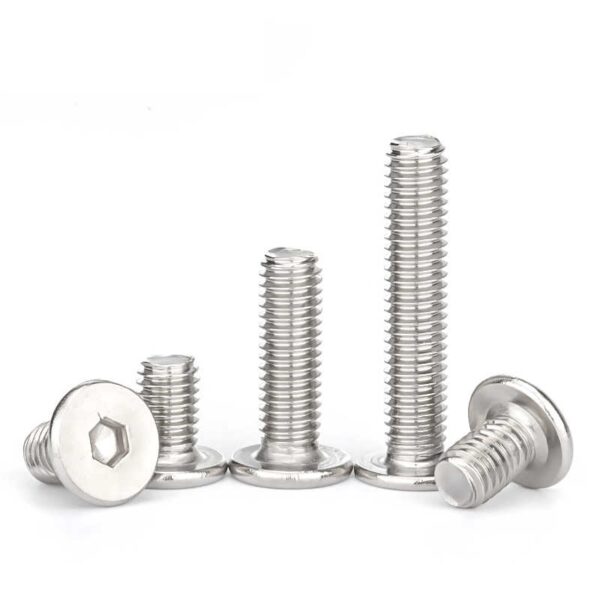 thin flat head socket screws