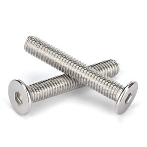 thin flat head socket screws