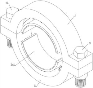 pipe clamps drawing