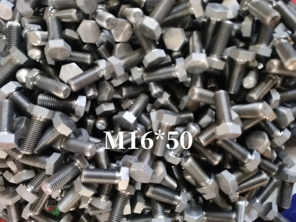 hex titanium bolts